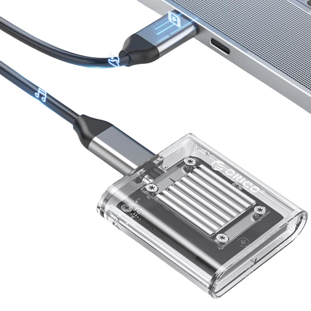 PCIe SSD ̴ 2230 M.2 NVMe SSD Ŭ, 10Gbps M.2 to USB CŸ   , ִ 4TB SSD ϵ ũ ڽ